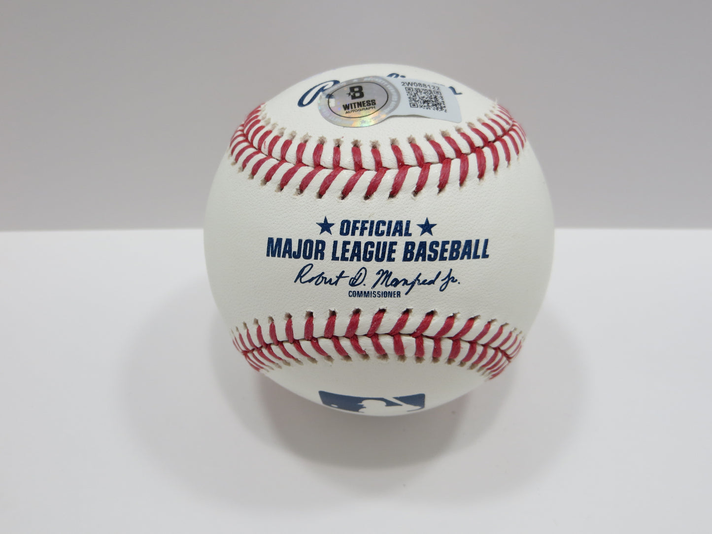 PAT PATRICK MAHOMES SR SIGNED OML BASEBALL Twins w/MVP THE ORIGINAL BAS