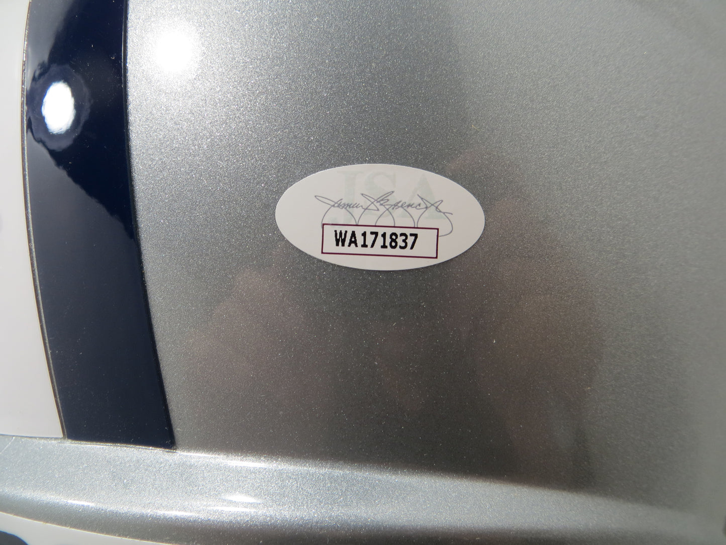 BOB LILLY SIGNED DALLAS COWBOYS RIDDELL FULL SIZE HELMET w/4 INSCs JSA COA