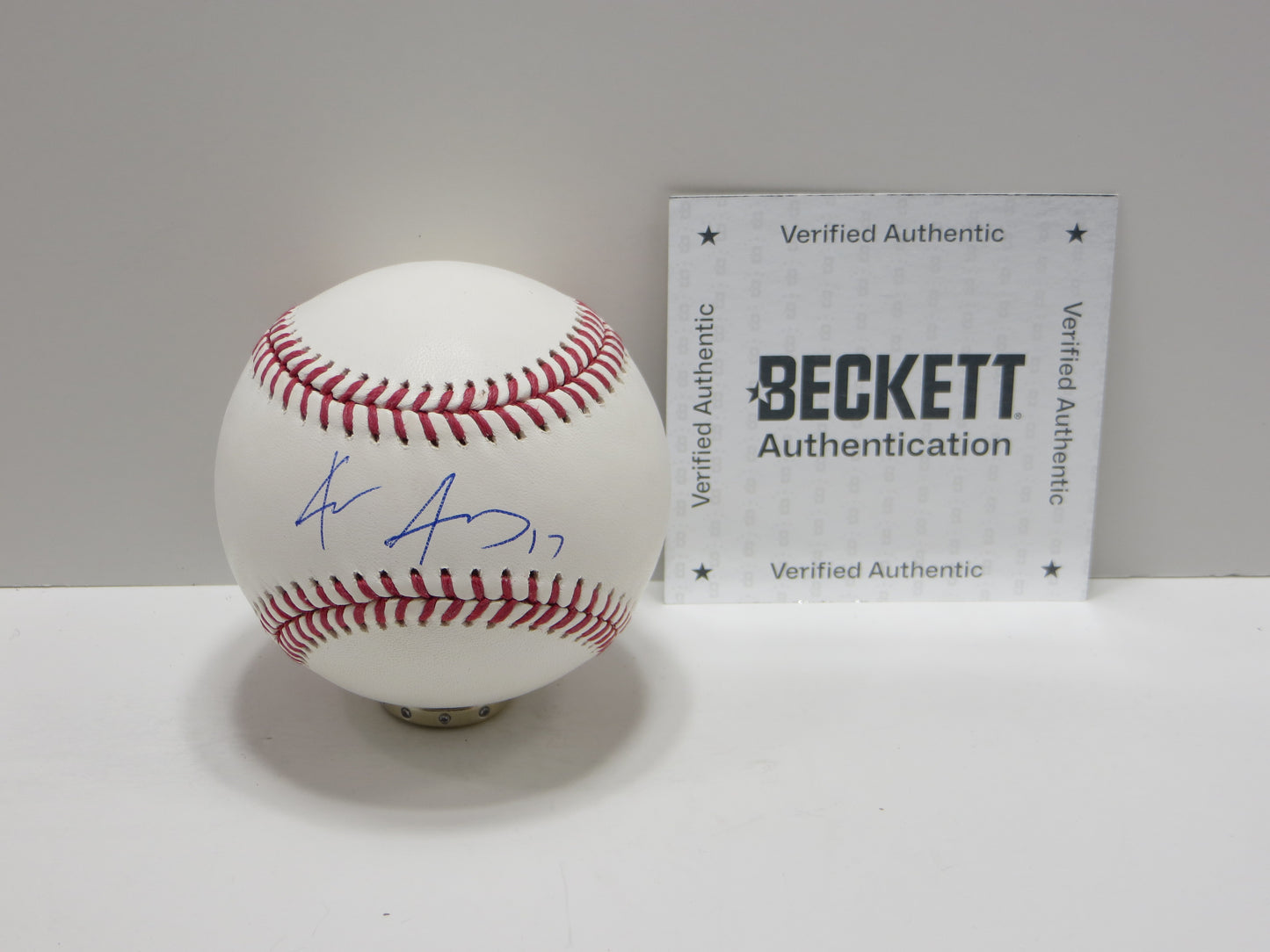 JACE JUNG DETRIOT TIGERS RAWLINGS OML BASEBALL Texas Red Red Raiders BAS
