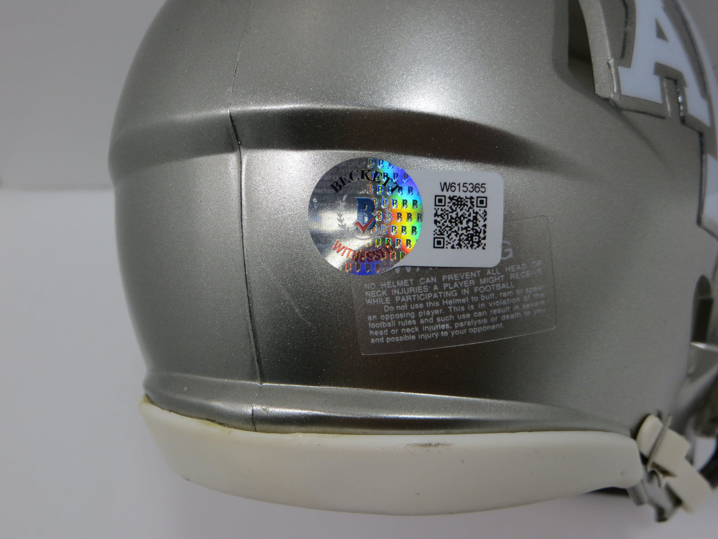 JOHNNY MANZIEL SIGNED TEXAS A&M AGGIES FLASH MINI HELMET w/Heisman BAS COA