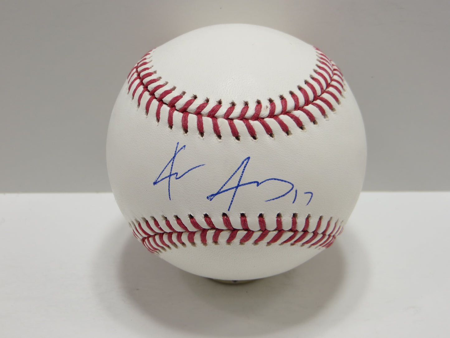 JACE JUNG DETRIOT TIGERS RAWLINGS OML BASEBALL Texas Red Red Raiders BAS