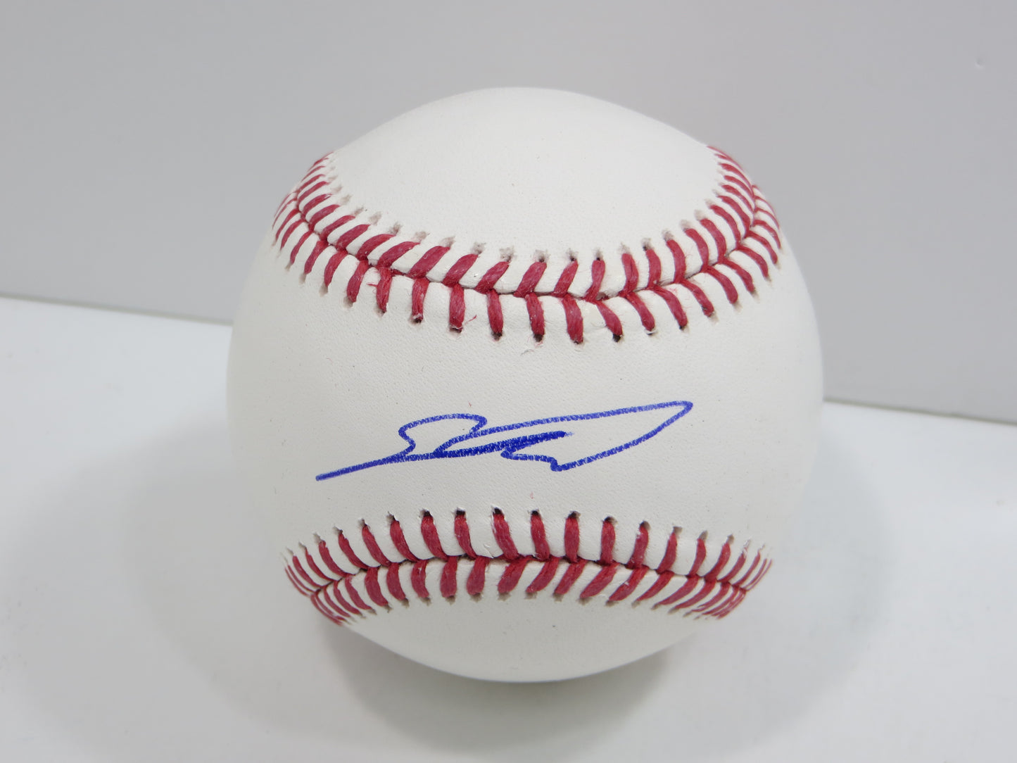 SEBASTIAN WALCOTT TEXAS RANGERS SIGNED RAWLINGS OML BASEBALL BAS COA