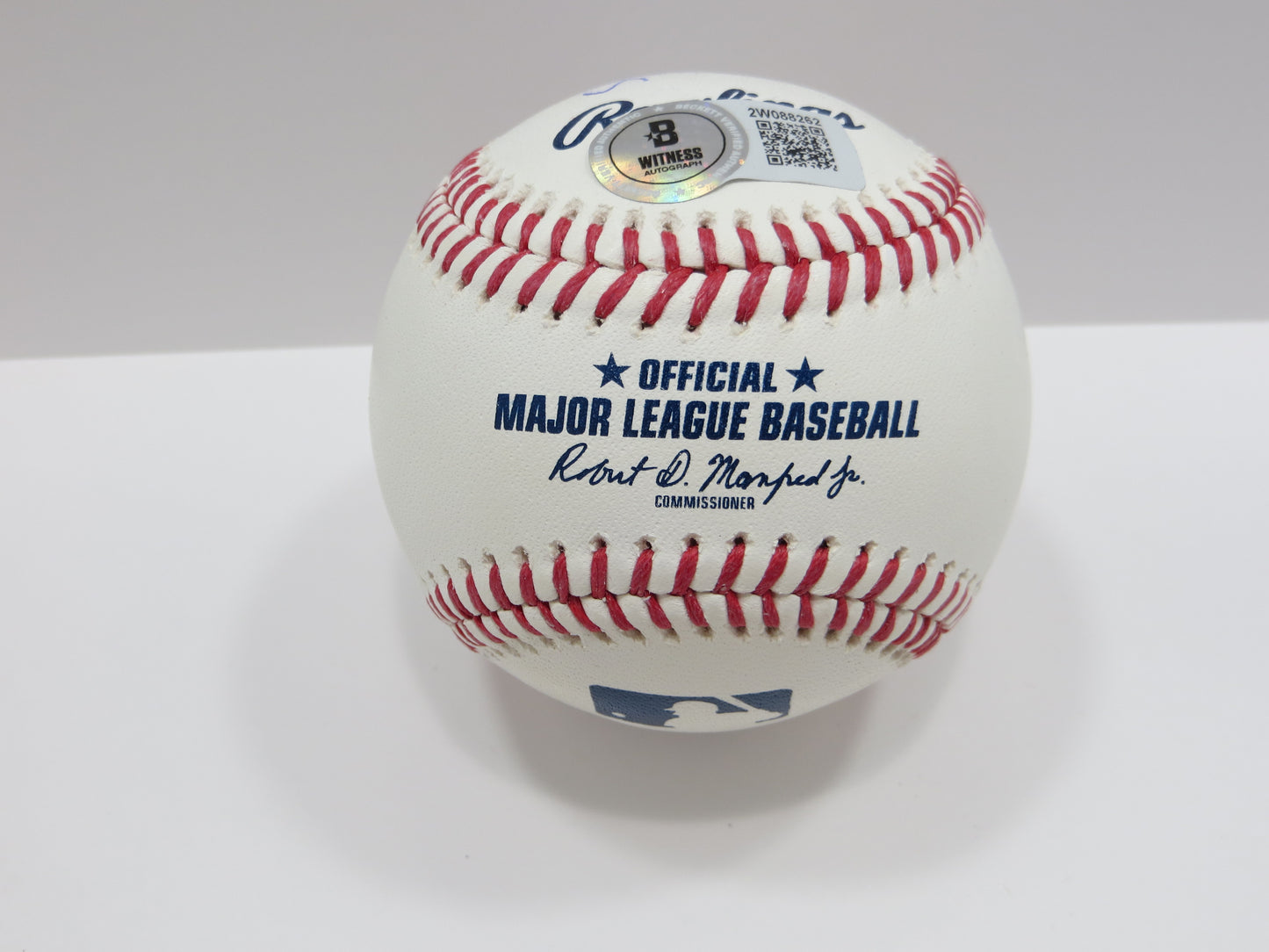 PAT PATRICK MAHOMES SR SIGNED OML BASEBALL Twins w/MVP THE ORIGINAL BAS