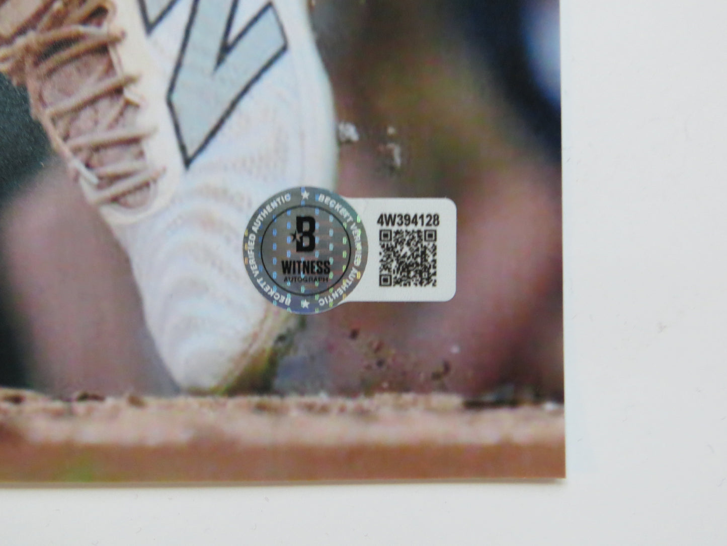 JAMES WOOD WASHINGTON NATIONALS SIGNED 16x20 PHOTO Home Uniform BAS