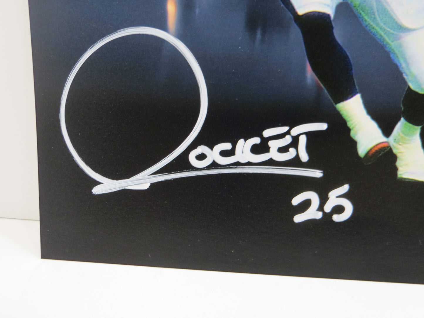 RAGHIB ROCKET ISMAIL TORONTO ARGONAUTS SIGNED 8x10 PHOTO Skyline BAS