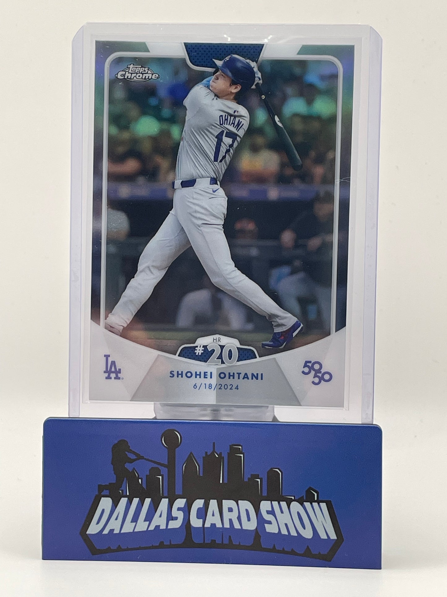 2024 Topps Chrome 50/50 #36 Shohei Ohtani Refractor