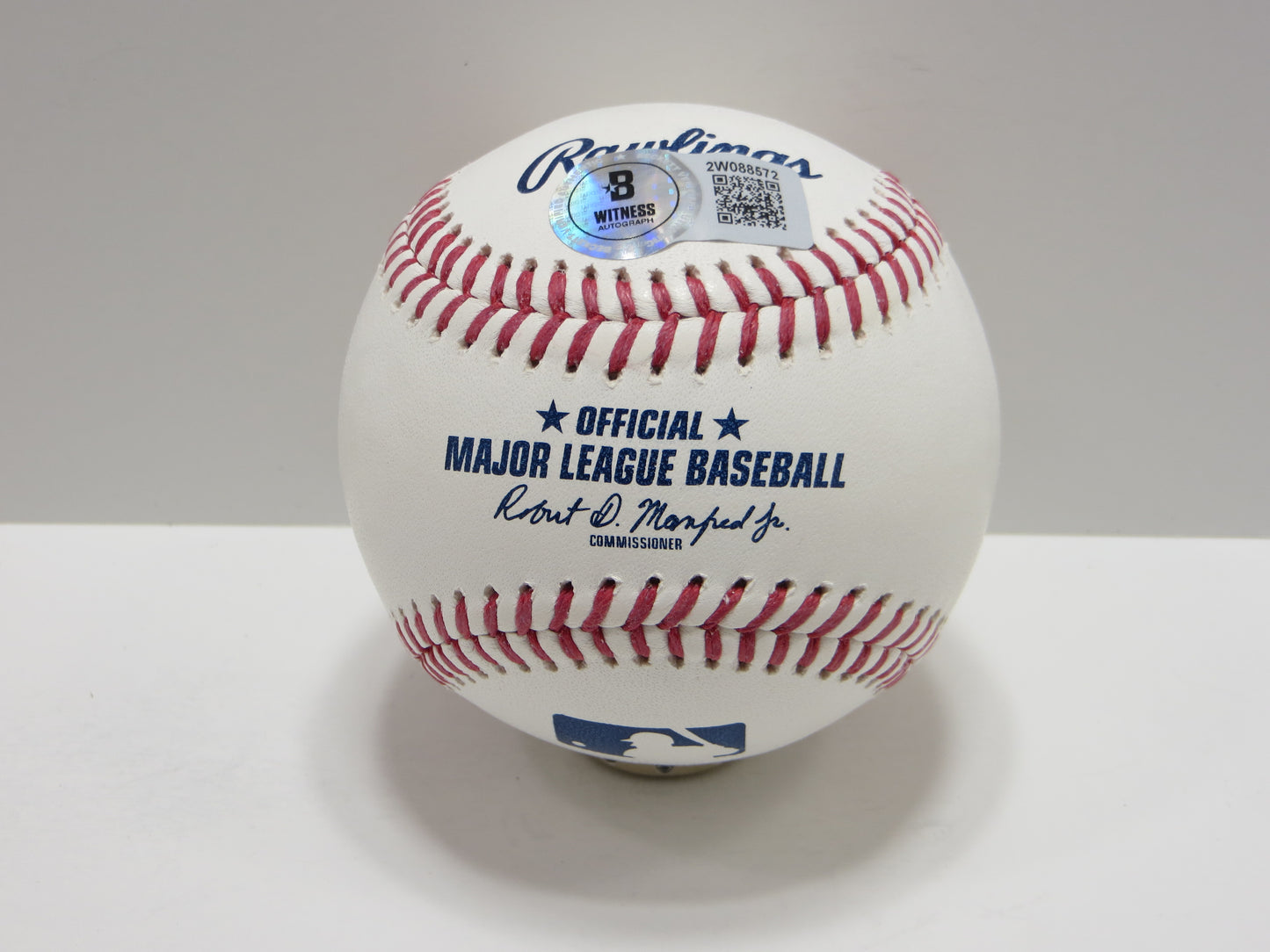 JAMES WOOD WASHINGTON NATIOANLS SIGNED OFFICIAL MAJOR LEAGUE OML BASEBALL BAS