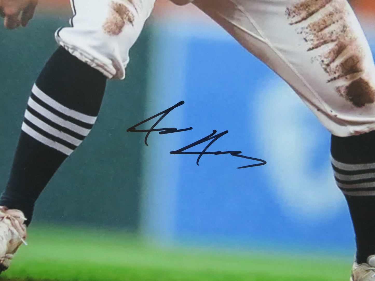 JACE JUNG DETROIT TIGERS SIGNED 16x20 PHOTO Texas Tech BAS COA