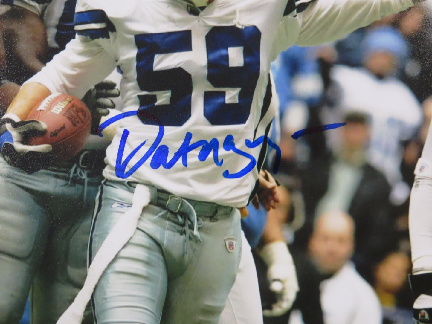 DAT NGUYEN DALLAS COWBOYS SIGNED 8x10 PHOTO Texas A&M COWBOYS BALL BAS