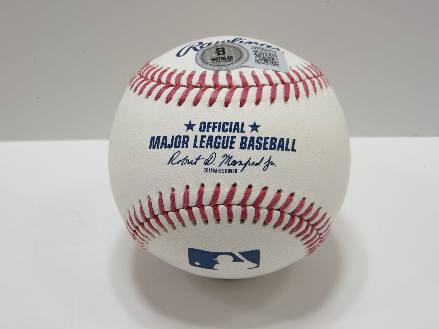 JAMES WOOD WASHINGTON NATIOANLS SIGNED OFFICIAL MAJOR LEAGUE OML BASEBALL BAS