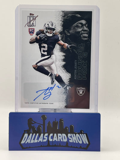 2025 Topps Signature Class #102 Ashton Jeanty Rookie RC Autograph