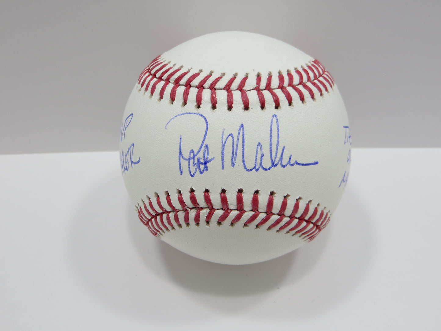 PAT PATRICK MAHOMES SR SIGNED OML BASEBALL Twins w/MVP THE ORIGINAL BAS