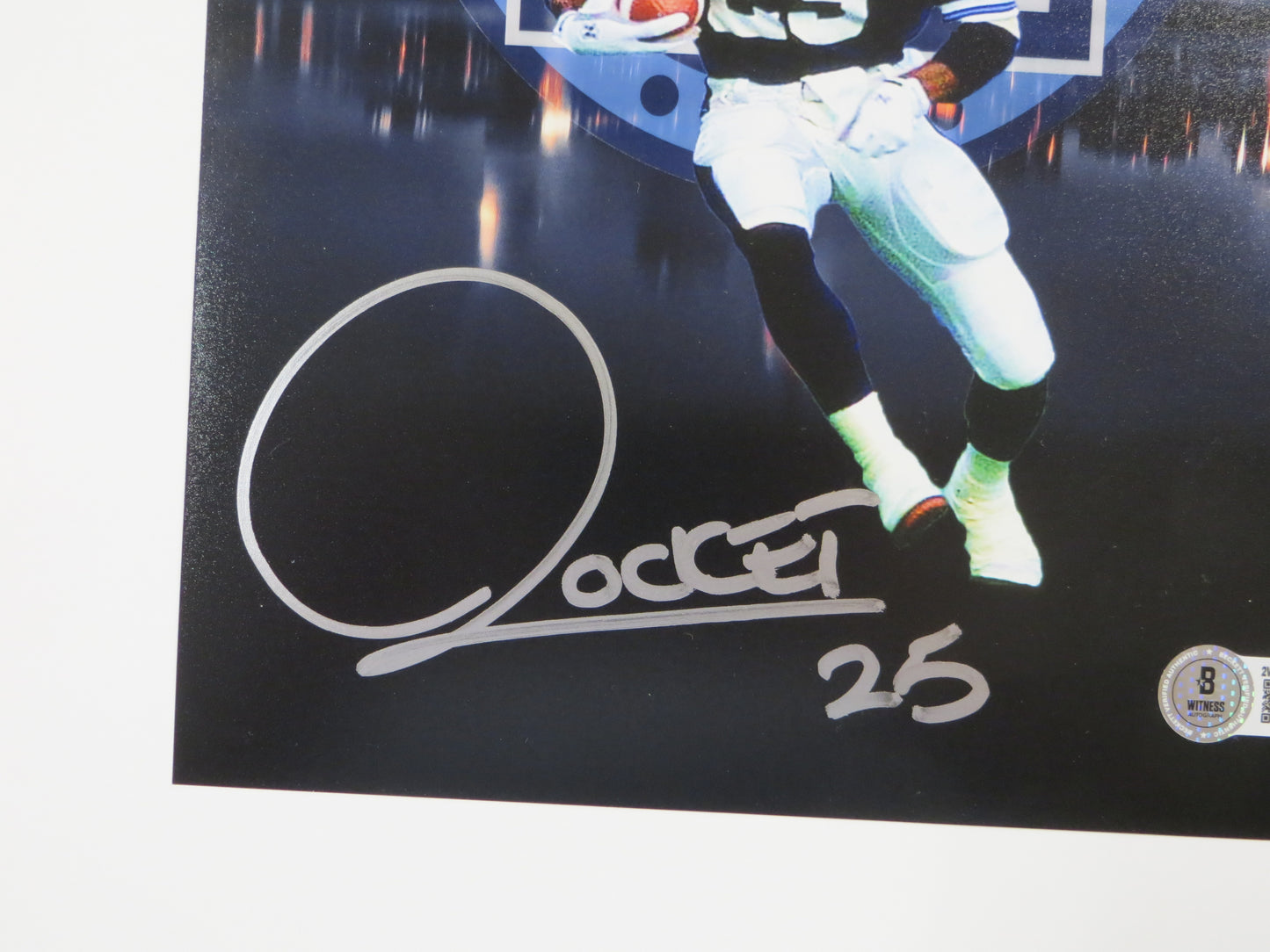 RAGHIB "ROCKET" ISMAIL Toronto Argonauts Skyline SIGNED 8x10 PHOTO BAS COA