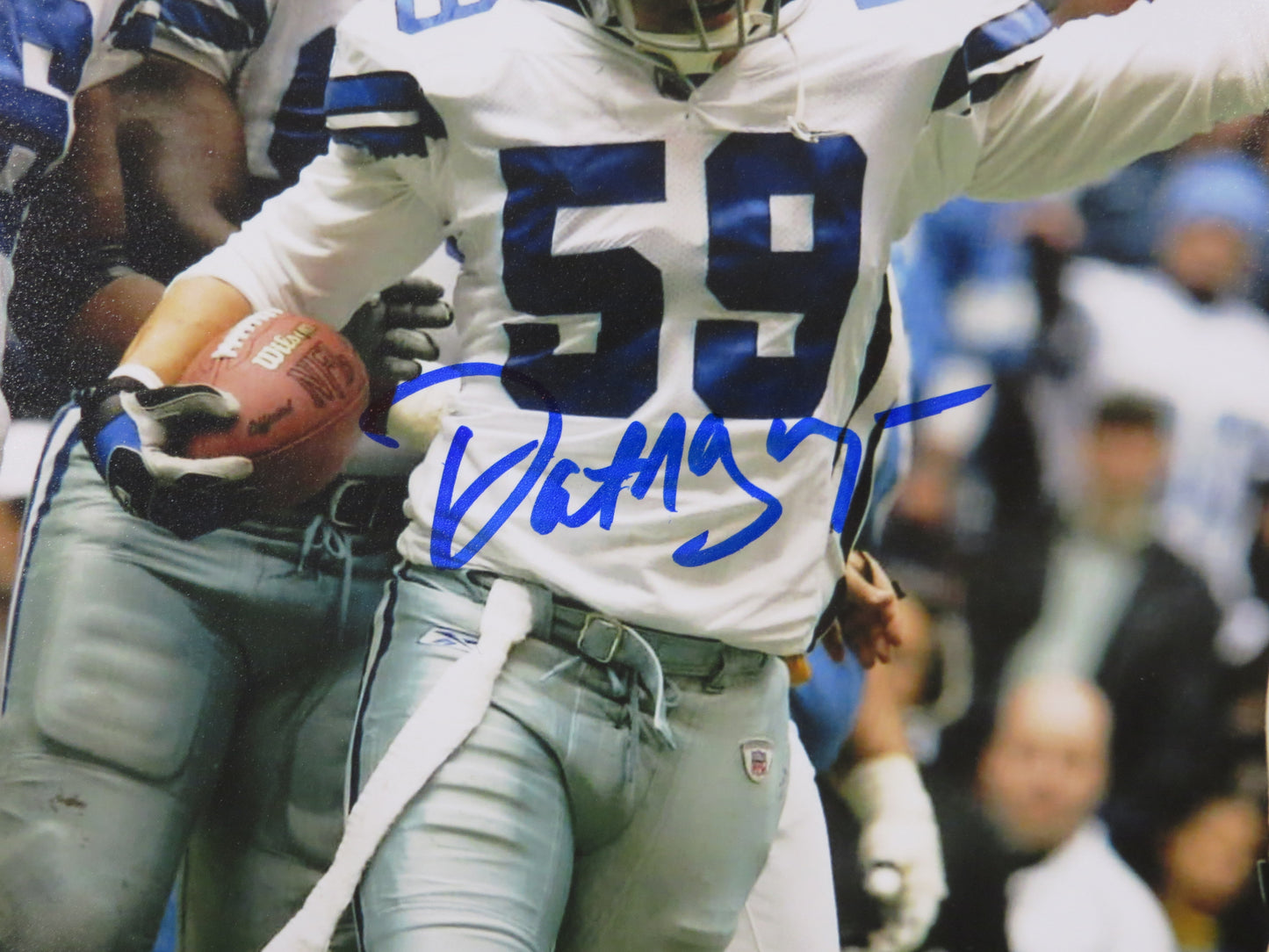 DAT NGUYEN DALLAS COWBOYS SIGNED 8x10 PHOTO Texas A&M COWBOYS BALL BAS