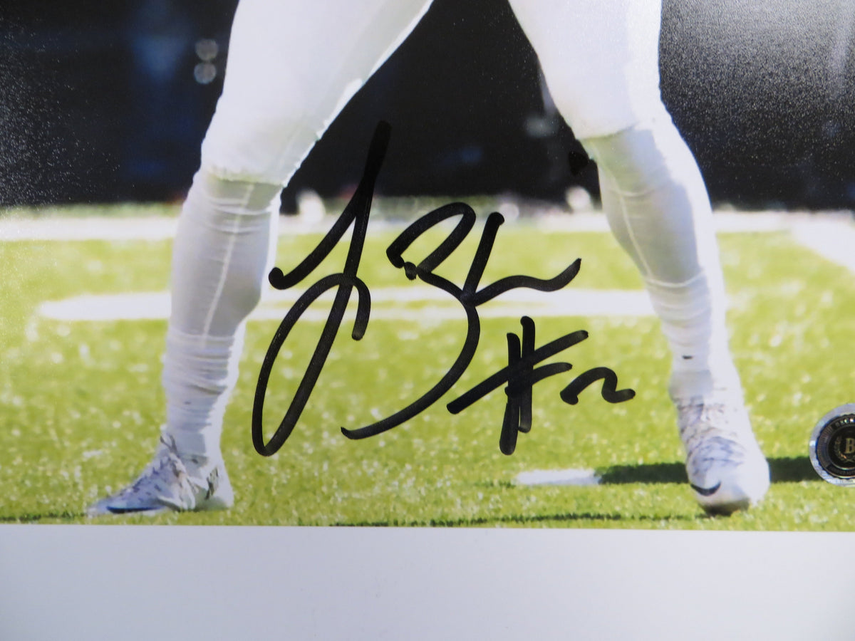 TREVONE BOYKIN TCU HORNED FROGS SIGNED 8x10 PHOTO In the Pocket BAS