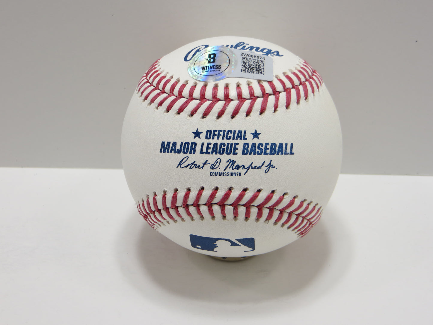 JAMES WOOD WASHINGTON NATIOANLS SIGNED OFFICIAL MAJOR LEAGUE OML BASEBALL BAS