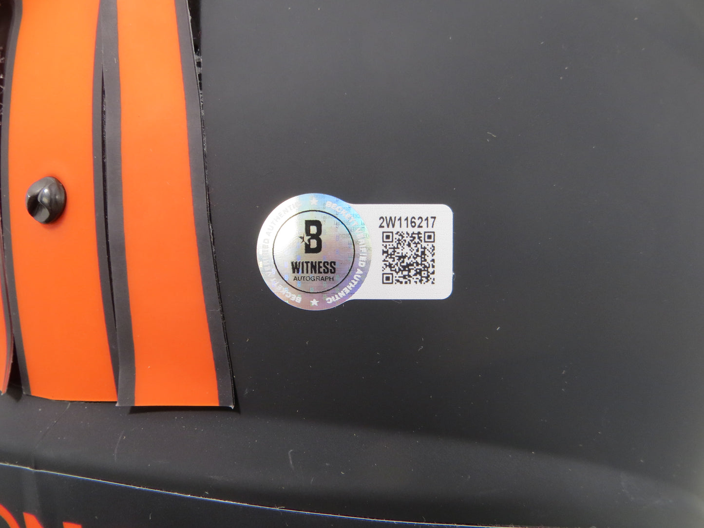 CHAMP BAILEY DENVER BRONCOS SIGNED ECLIPSE SPEED FULL SIZE Helmet BAS COA