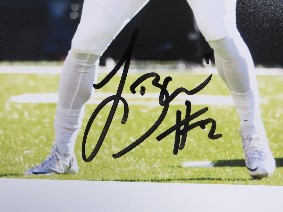 TREVONE BOYKIN TCU HORNED FROGS SIGNED 8x10 PHOTO In the Pocket BAS