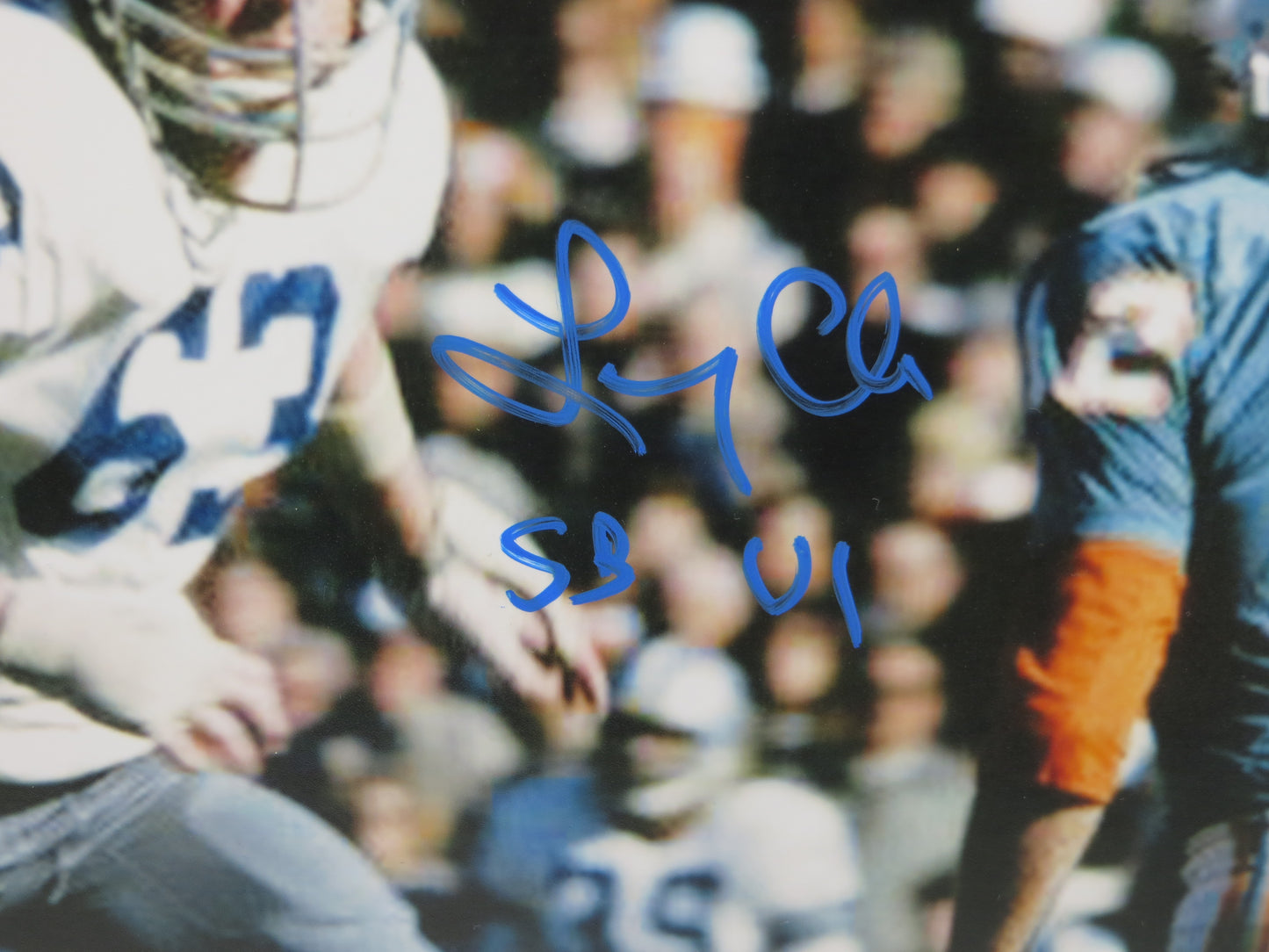 LARRY COLE Dallas Cowboys SIGNED 8x10 PHOTO w/SB VI JSA COA