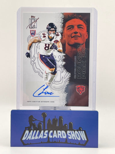 2025 Topps Signature Class #113 Colston Loveland Rookie RC Autograph