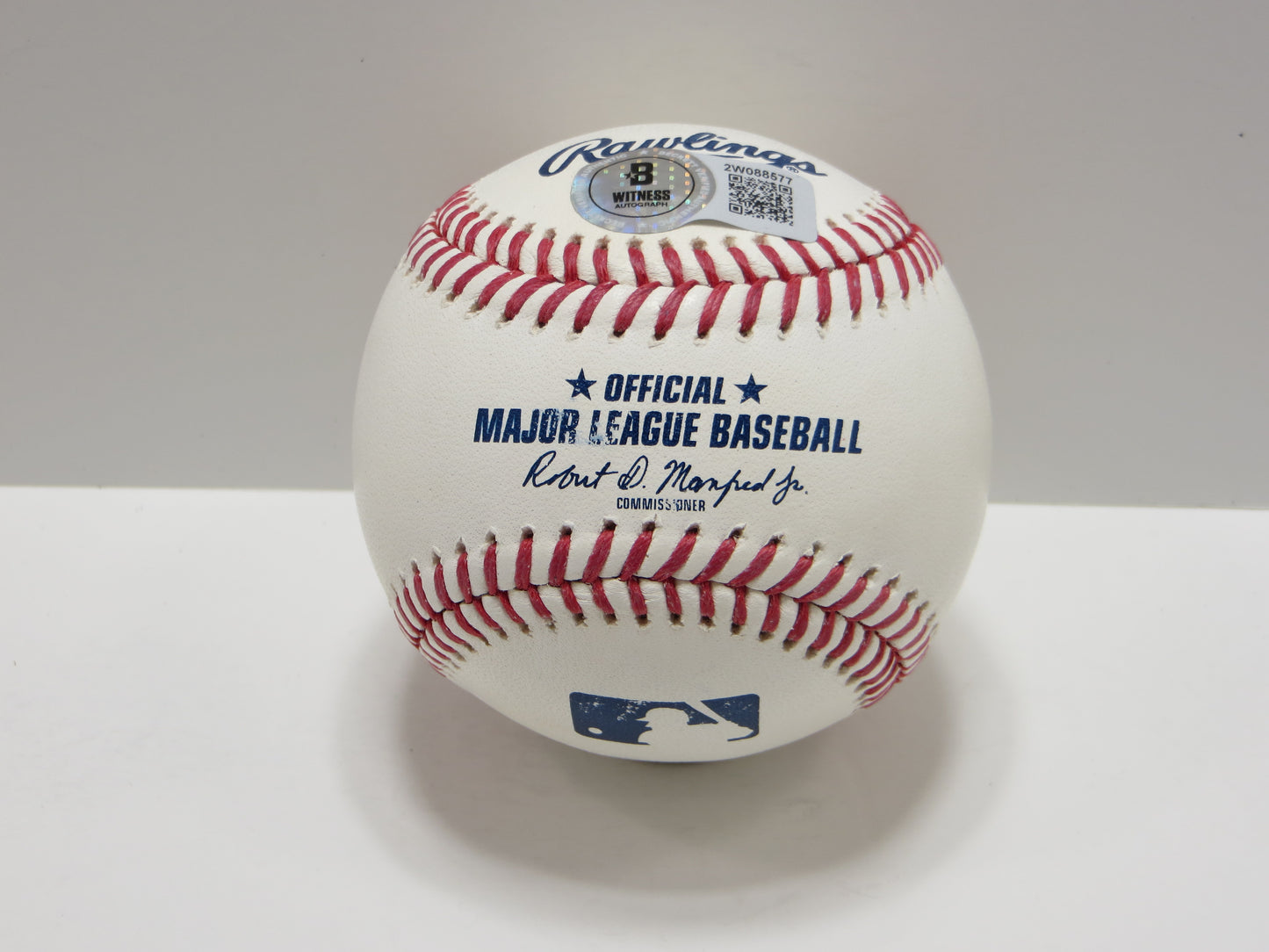 JAMES WOOD WASHINGTON NATIOANLS SIGNED OFFICIAL MAJOR LEAGUE OML BASEBALL BAS