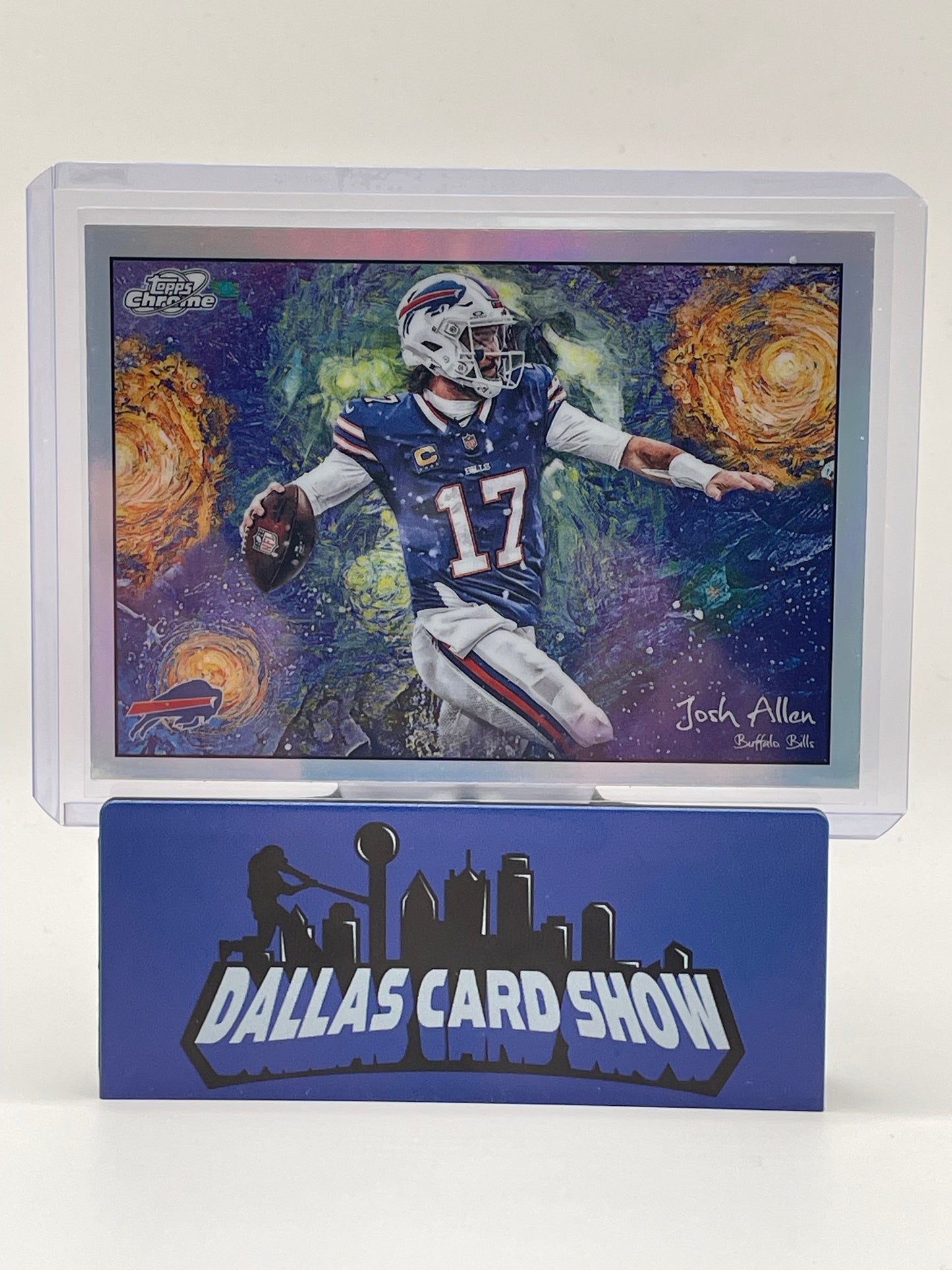 2025 Topps Chrome Comsic #STN-12 Josh Allen Starry Night