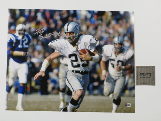 FRED BILETNIKOFF Oakland Raiders SIGNED 16x20 PHOTO FSU Seminoles BAS COA