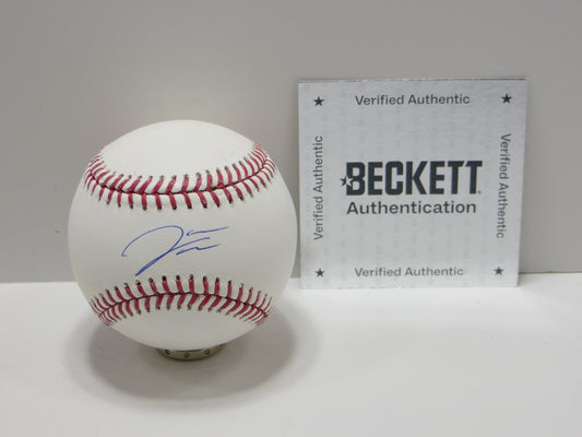 JAMES WOOD WASHINGTON NATIOANLS SIGNED OFFICIAL MAJOR LEAGUE OML BASEBALL BAS