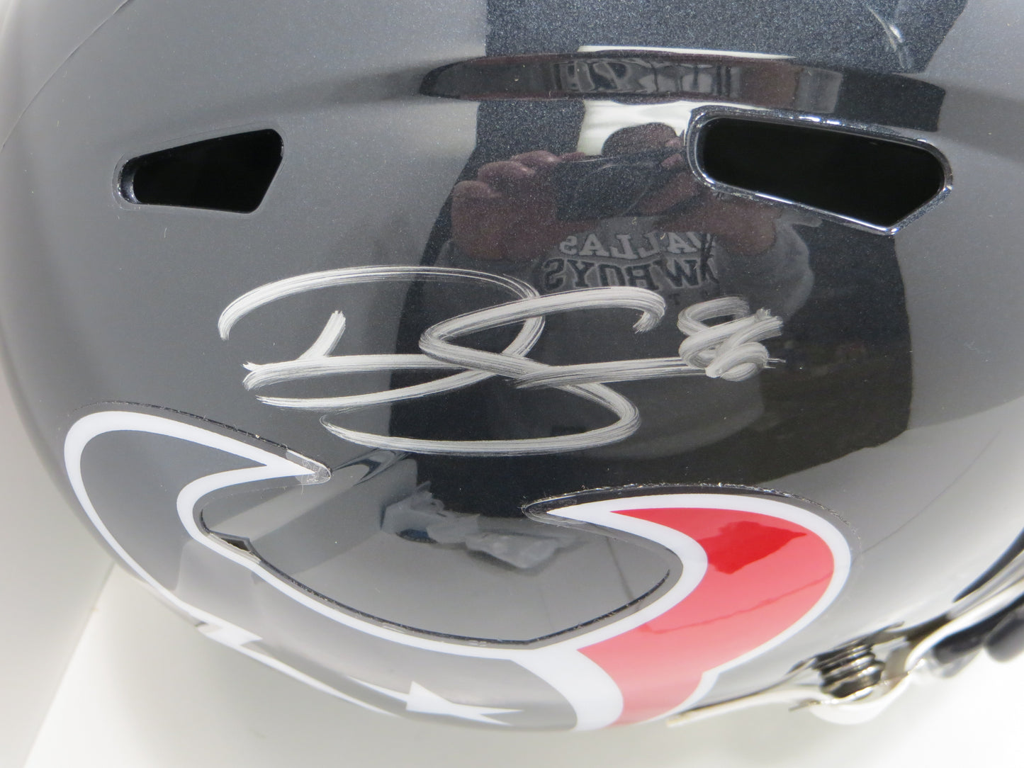 DALTON SCHULTZ HOUSTON TEXANS SIGNED RIDDELL SPEED FULL SIZE Helmet BAS COA