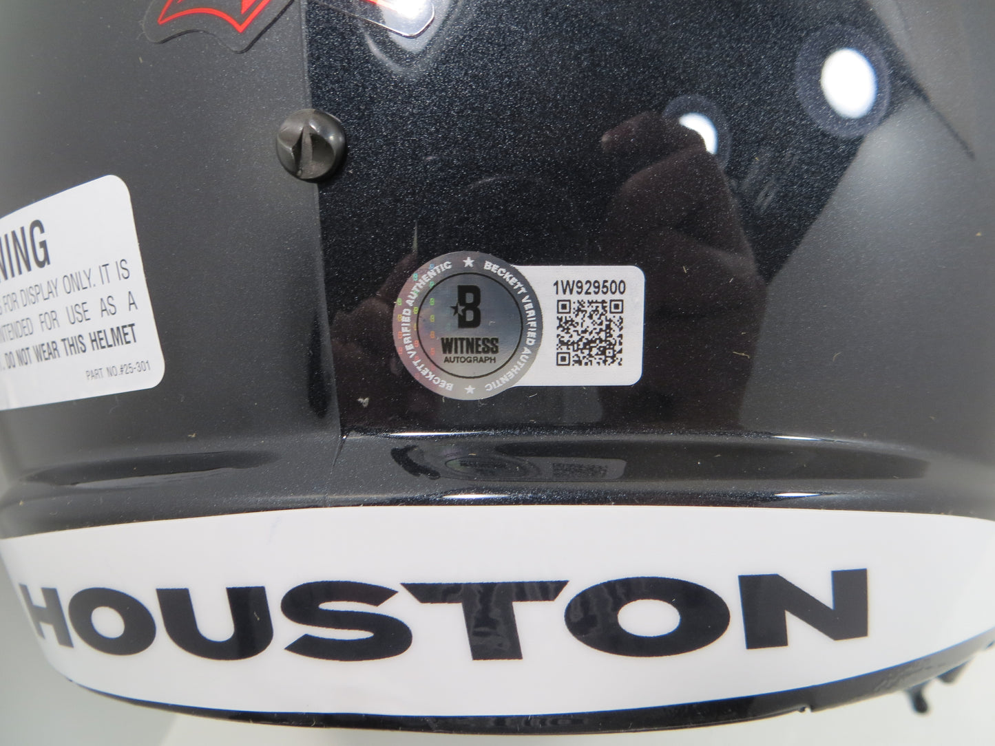 DALTON SCHULTZ HOUSTON TEXANS SIGNED RIDDELL SPEED FULL SIZE Helmet BAS COA