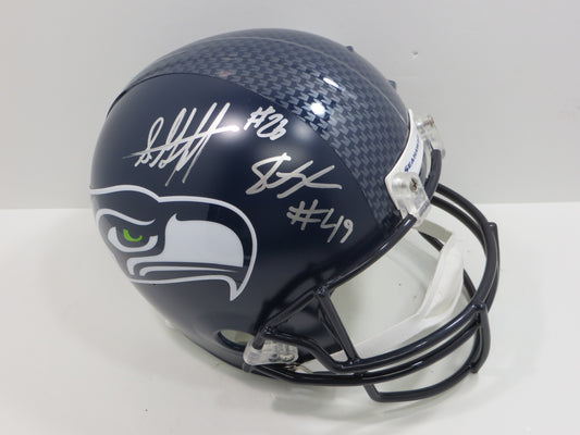 SHAQILL SHAQUEM GRIFFIN Seattle Seahawks SIGNED RIDDELL SPEED F/S HELMET Mill Creek