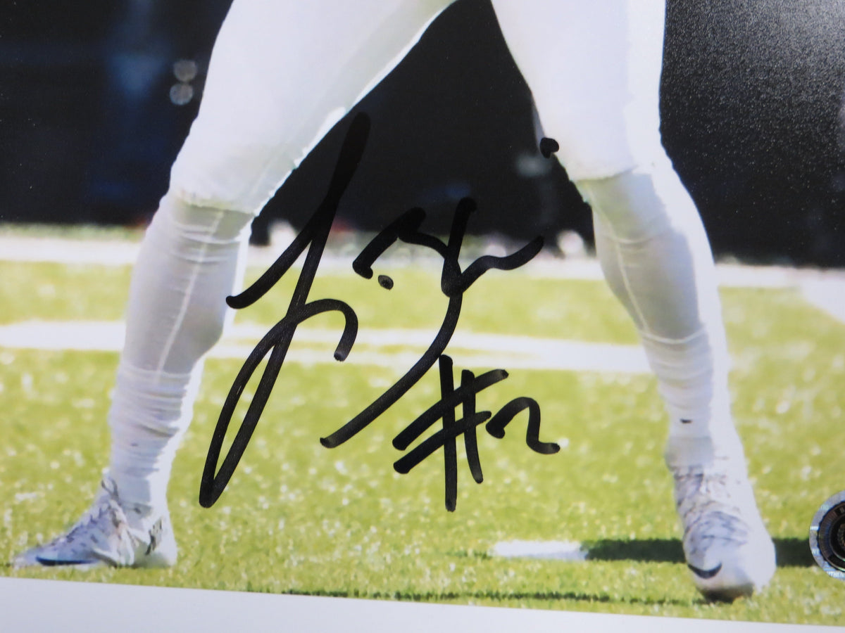TREVONE BOYKIN TCU HORNED FROGS SIGNED 8x10 PHOTO In the Pocket BAS