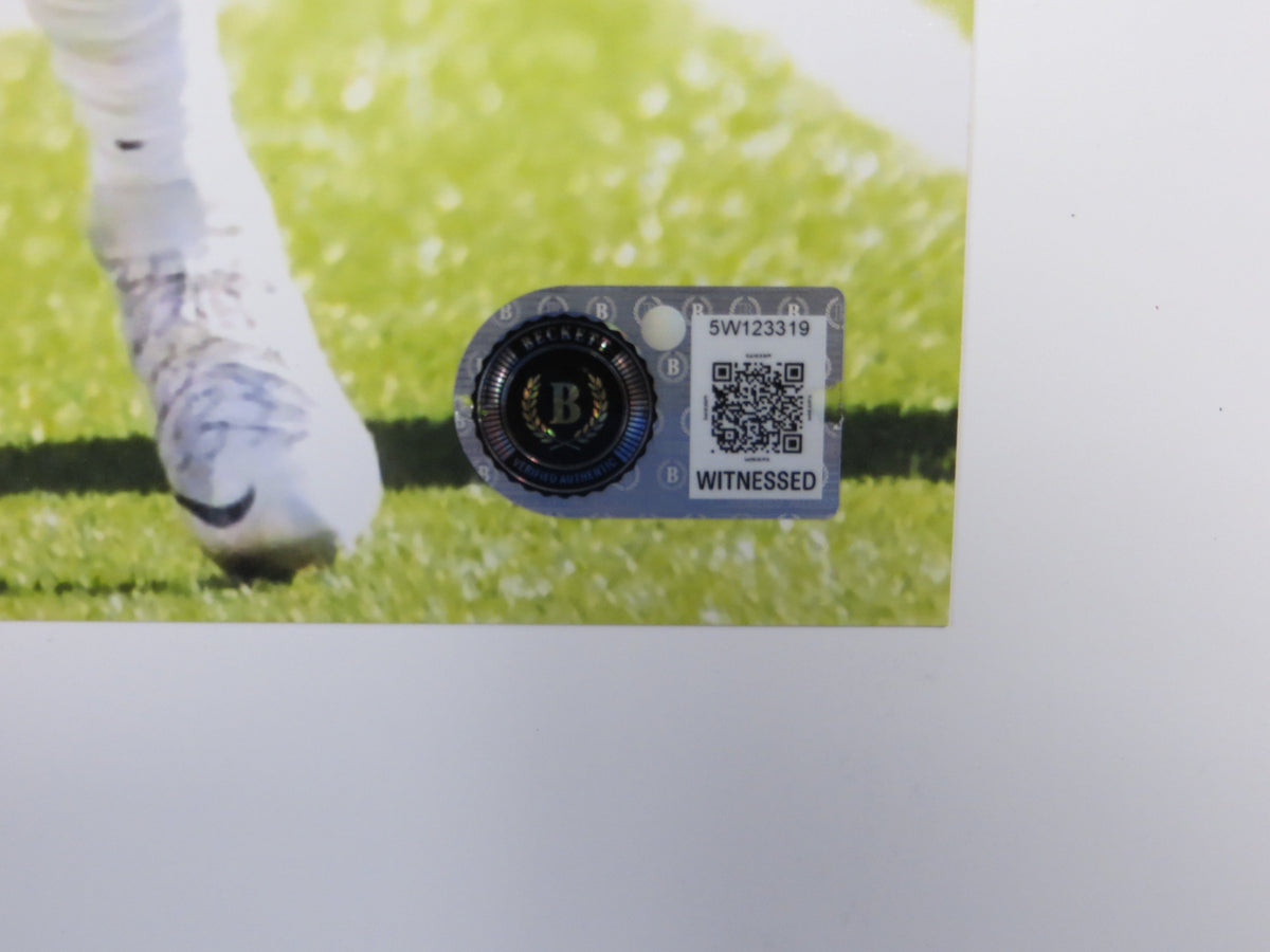 TREVONE BOYKIN TCU HORNED FROGS SIGNED 8x10 PHOTO In the Pocket BAS