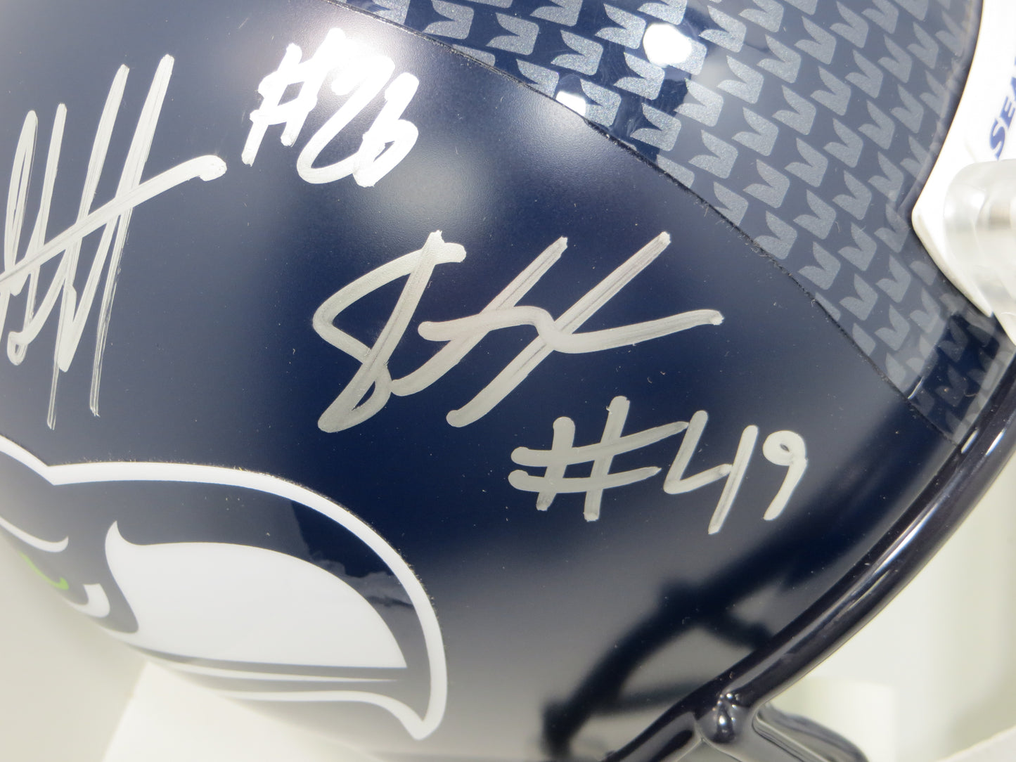 SHAQILL SHAQUEM GRIFFIN Seattle Seahawks SIGNED RIDDELL SPEED F/S HELMET Mill Creek