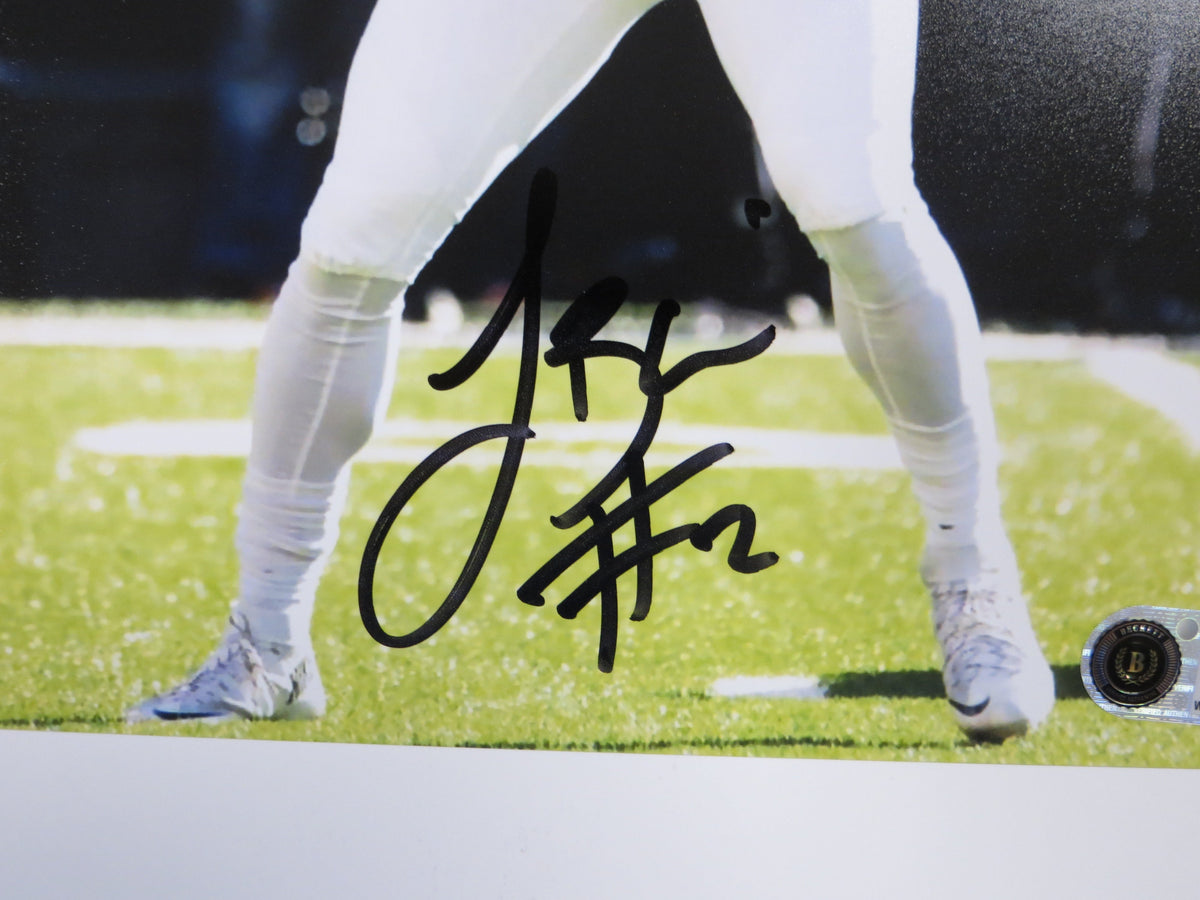 TREVONE BOYKIN TCU HORNED FROGS SIGNED 8x10 PHOTO In the Pocket BAS