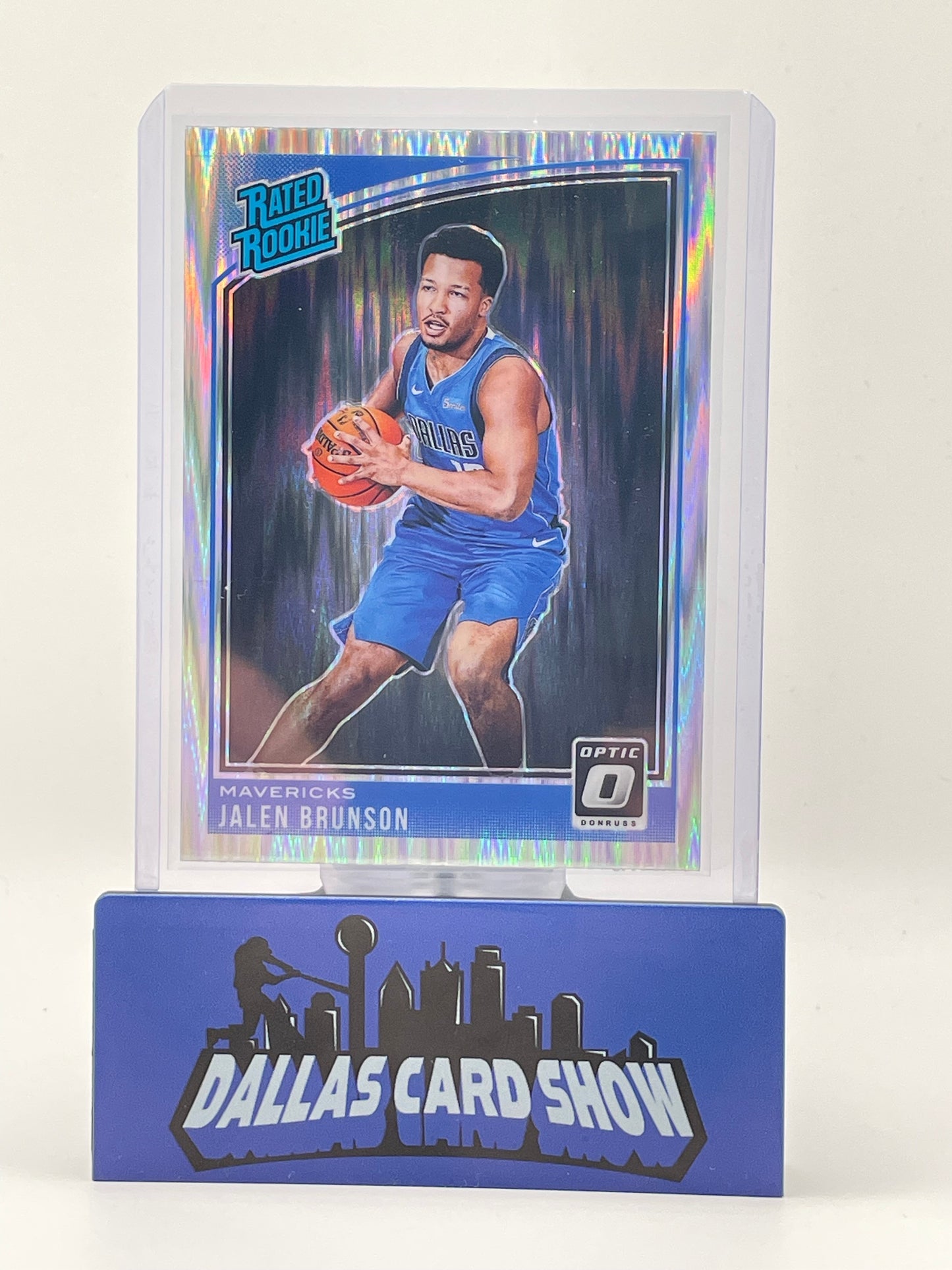 2018-19 Panini Optic #179 Jalen Brunson Shock Rated Rookie RC