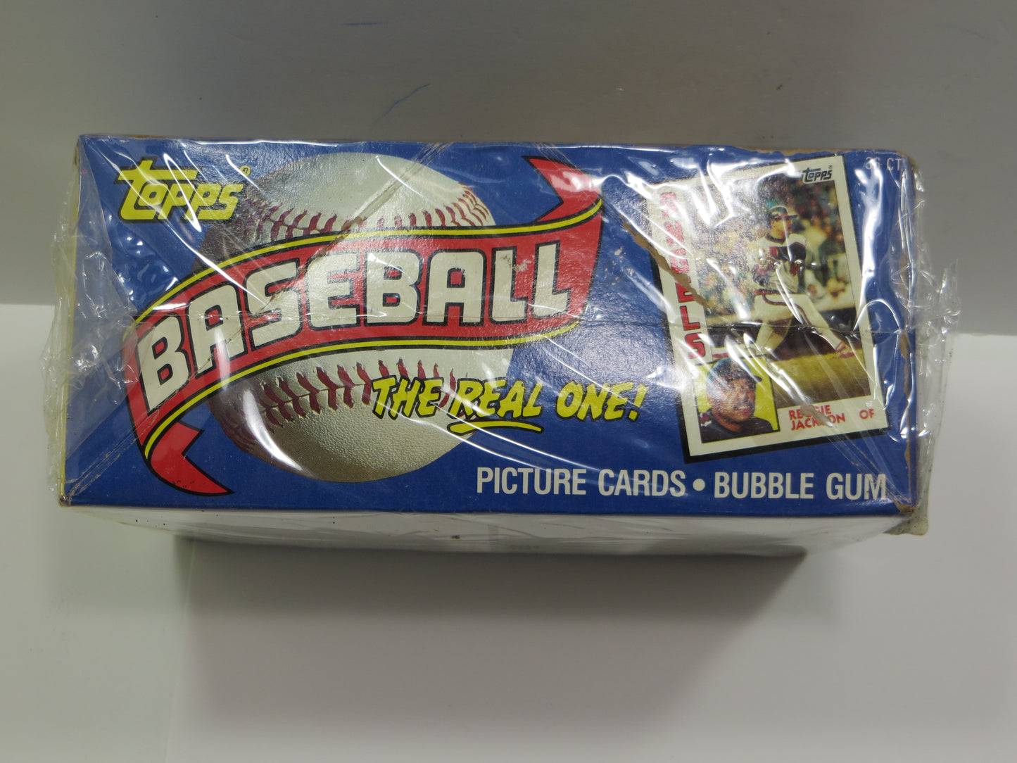 1984 TOPPS BASEBALL EMPTY WAX BOX