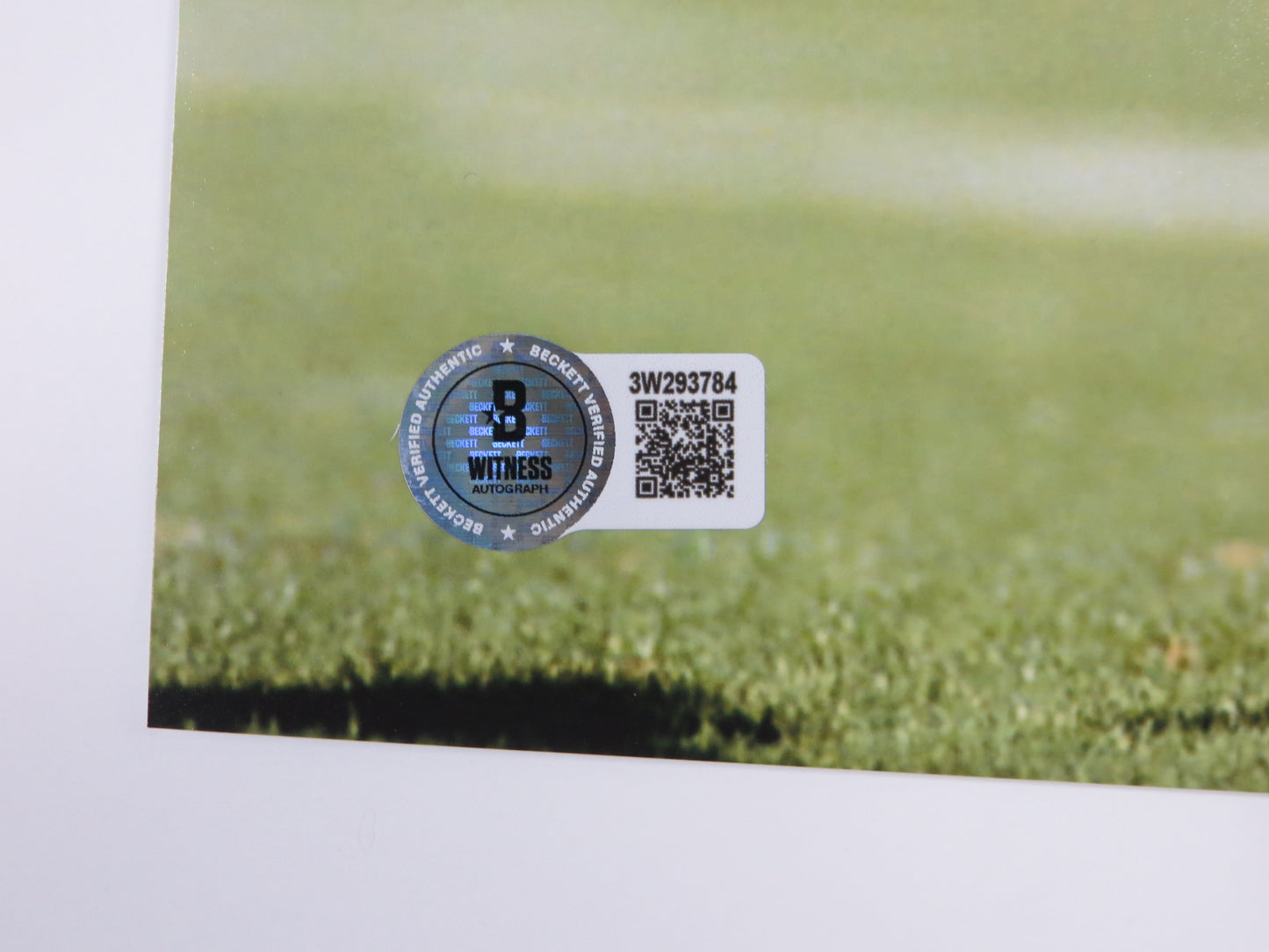 RICKEY JACKSON NEW ORLEANS SAINTS SIGNED 8x10 PHOTO w/HOF 2010 BAS COA