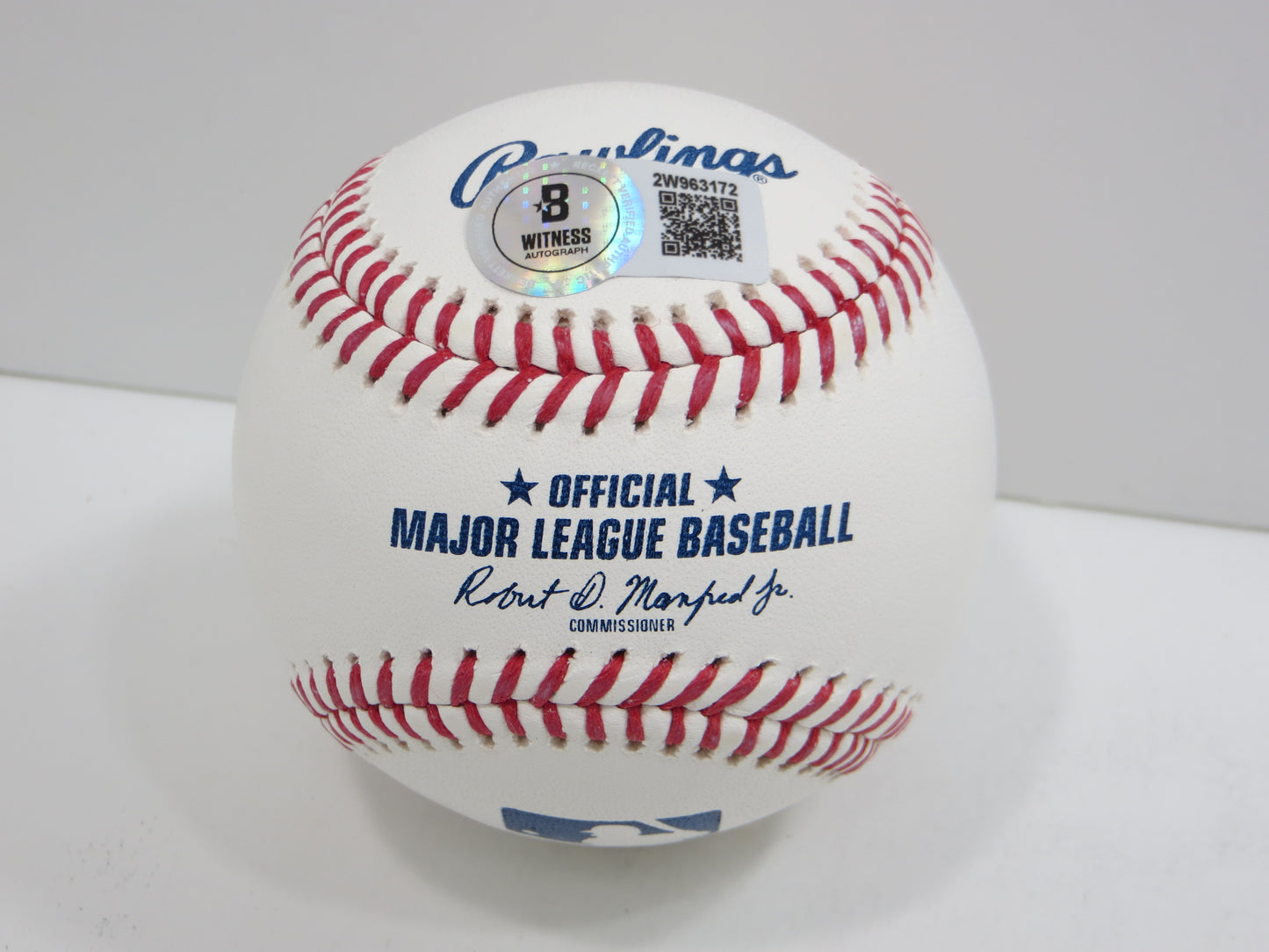 SEBASTIAN WALCOTT TEXAS RANGERS SIGNED FULL NAME SIGNATURE OML BASEBALL BAS