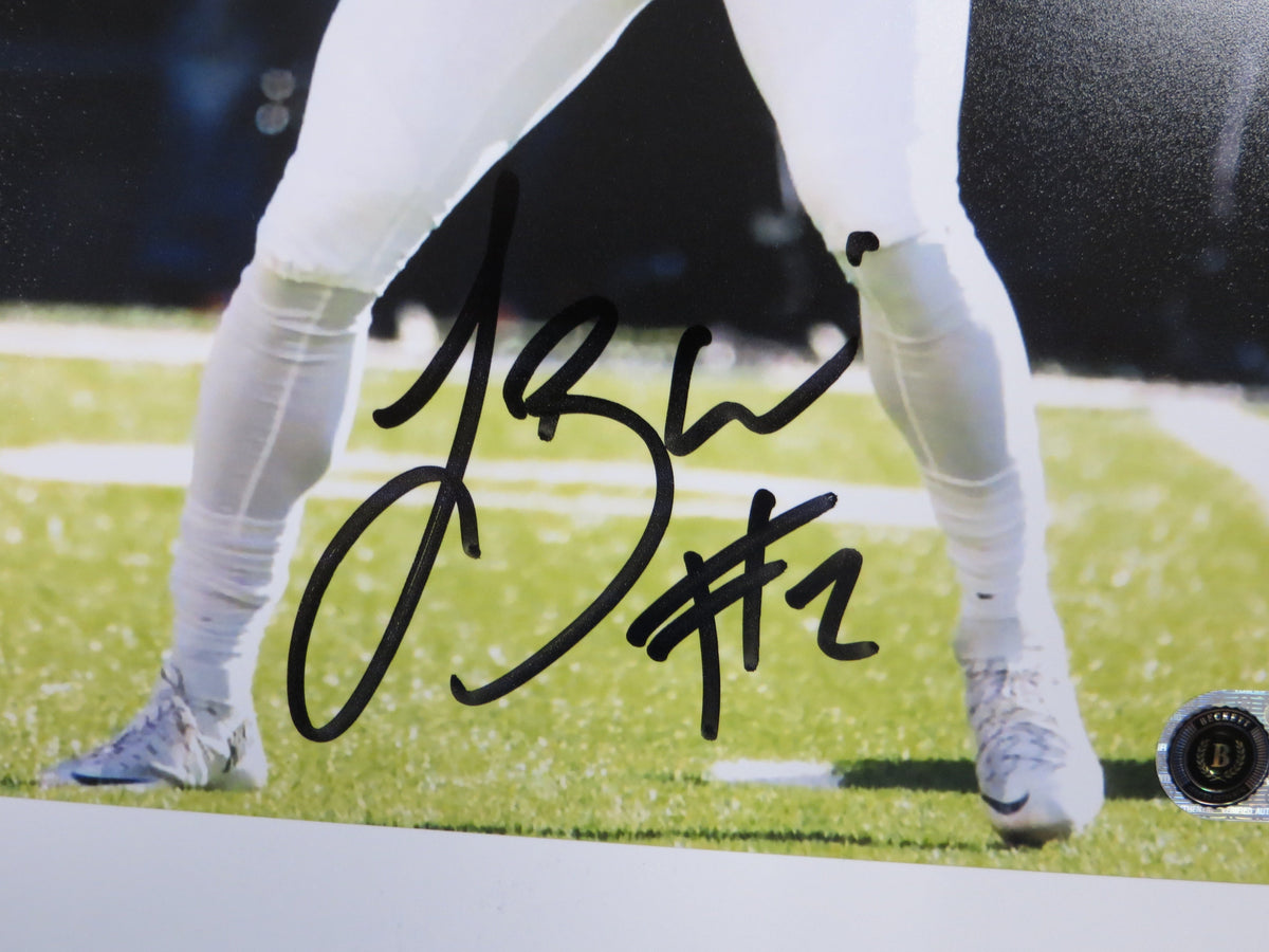 TREVONE BOYKIN TCU HORNED FROGS SIGNED 8x10 PHOTO In the Pocket BAS