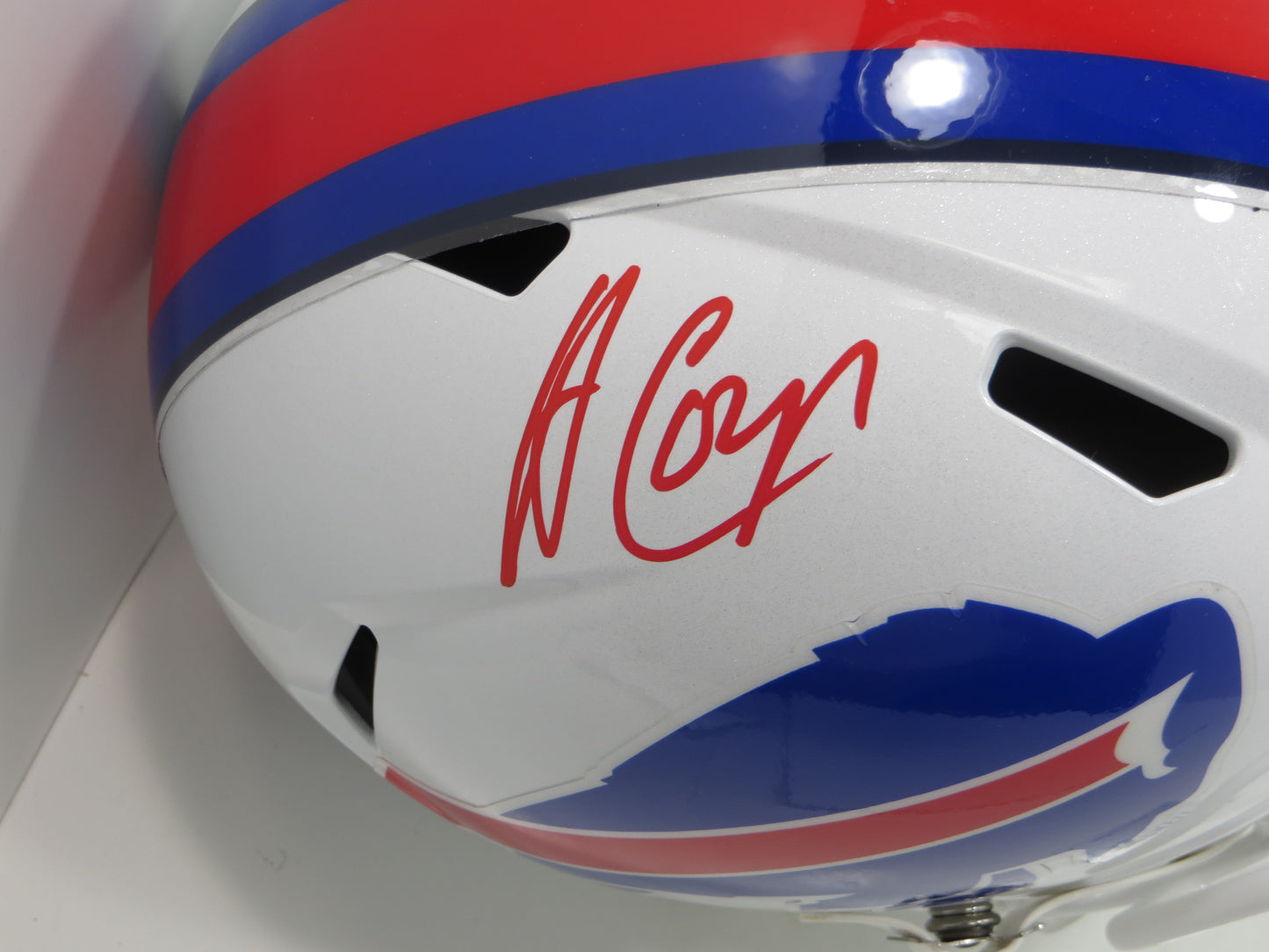 AMARI COOPER BUFFALO BILLS SIGNED RIDDELL SPEED FULL SIZE Helmet BAS COA