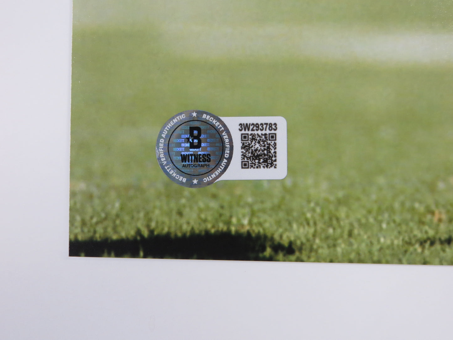 RICKEY JACKSON NEW ORLEANS SAINTS SIGNED 8x10 PHOTO w/HOF 2010 BAS COA