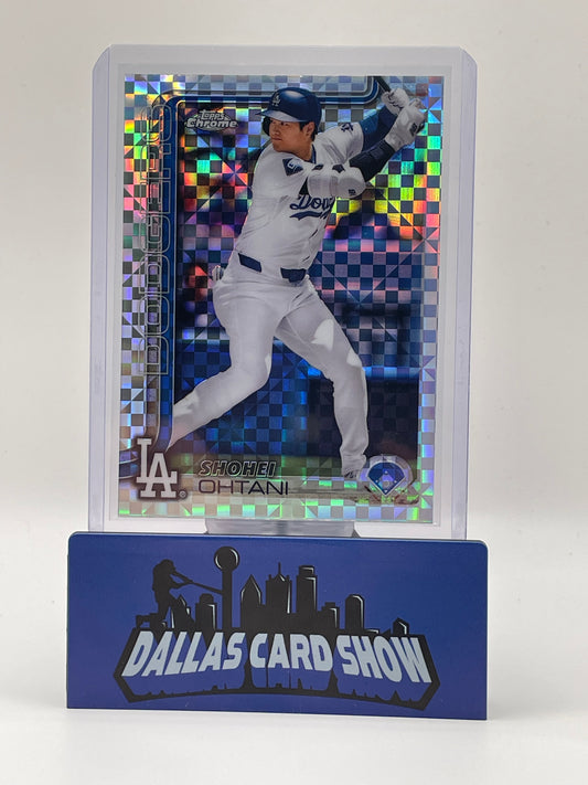 2025 Topps Chrome #1 Shohei Ohtani X-Fractor