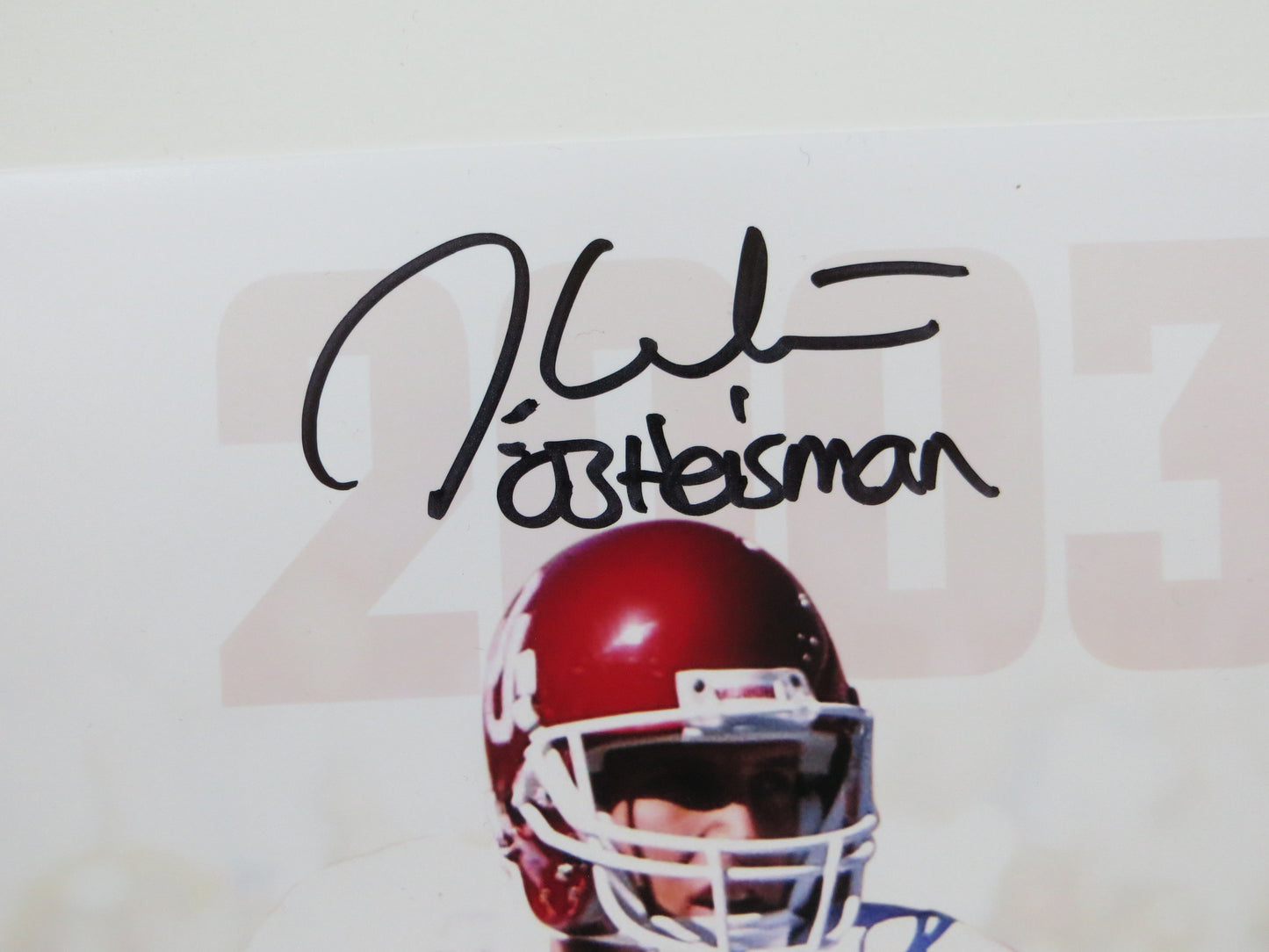 OKLAHOMA OU SOONERS HEISMAN BILLY SIMS STEVE OWENS JASON WHITE SIGNED Custom 16x20 BAS