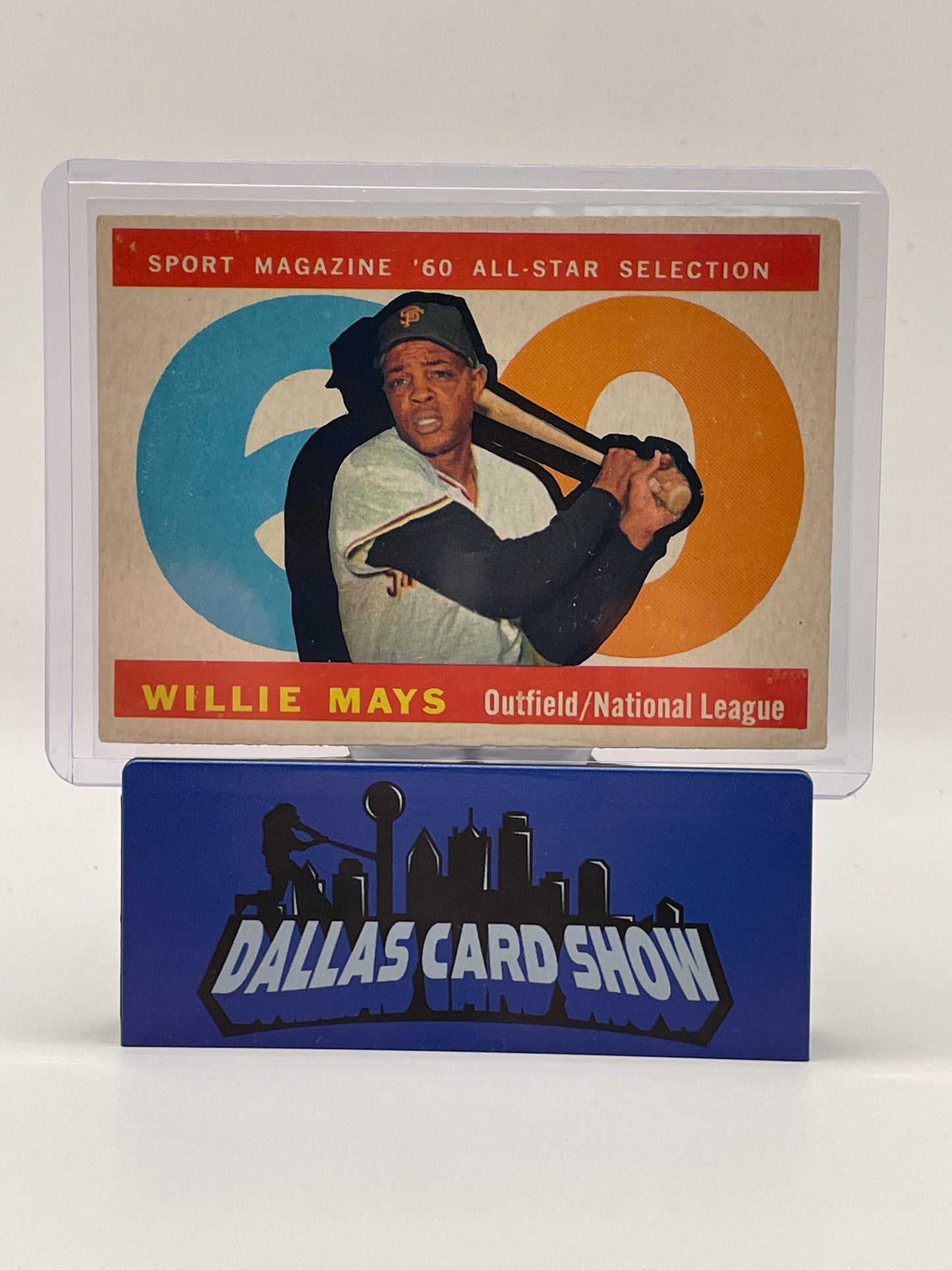 1960 Topps Set-Break #564 Willie Mays (Crease)