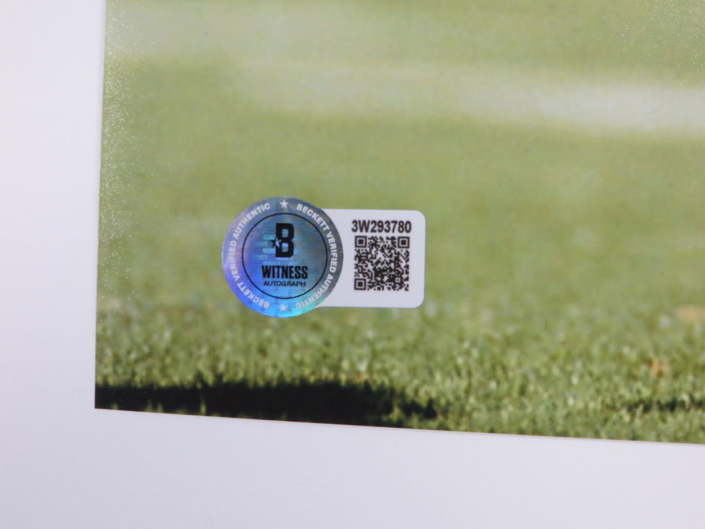 RICKEY JACKSON NEW ORLEANS SAINTS SIGNED 8x10 PHOTO w/HOF 2010 BAS COA