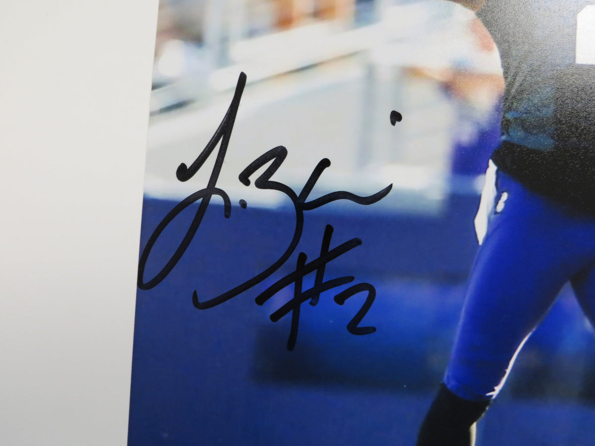 TREVONE BOYKIN TCU HORNED FROGS SIGNED 8x10 PHOTO Passing BAS