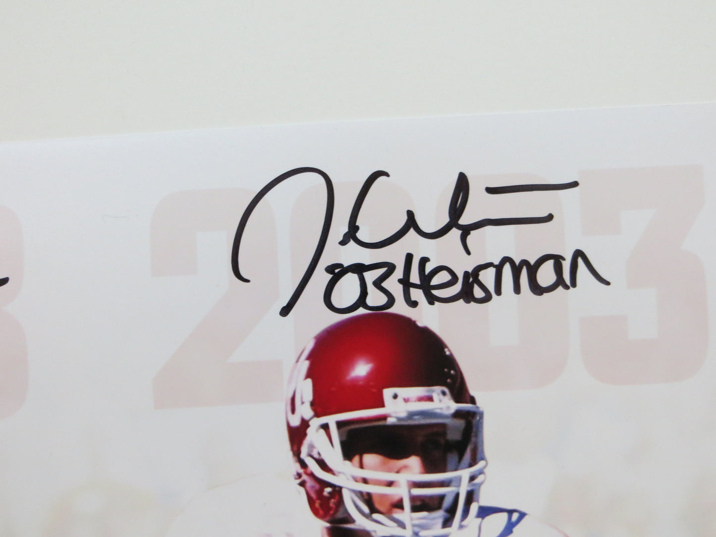 OKLAHOMA OU SOONERS HEISMAN BILLY SIMS STEVE OWENS JASON WHITE SIGNED Custom 16x20 BAS