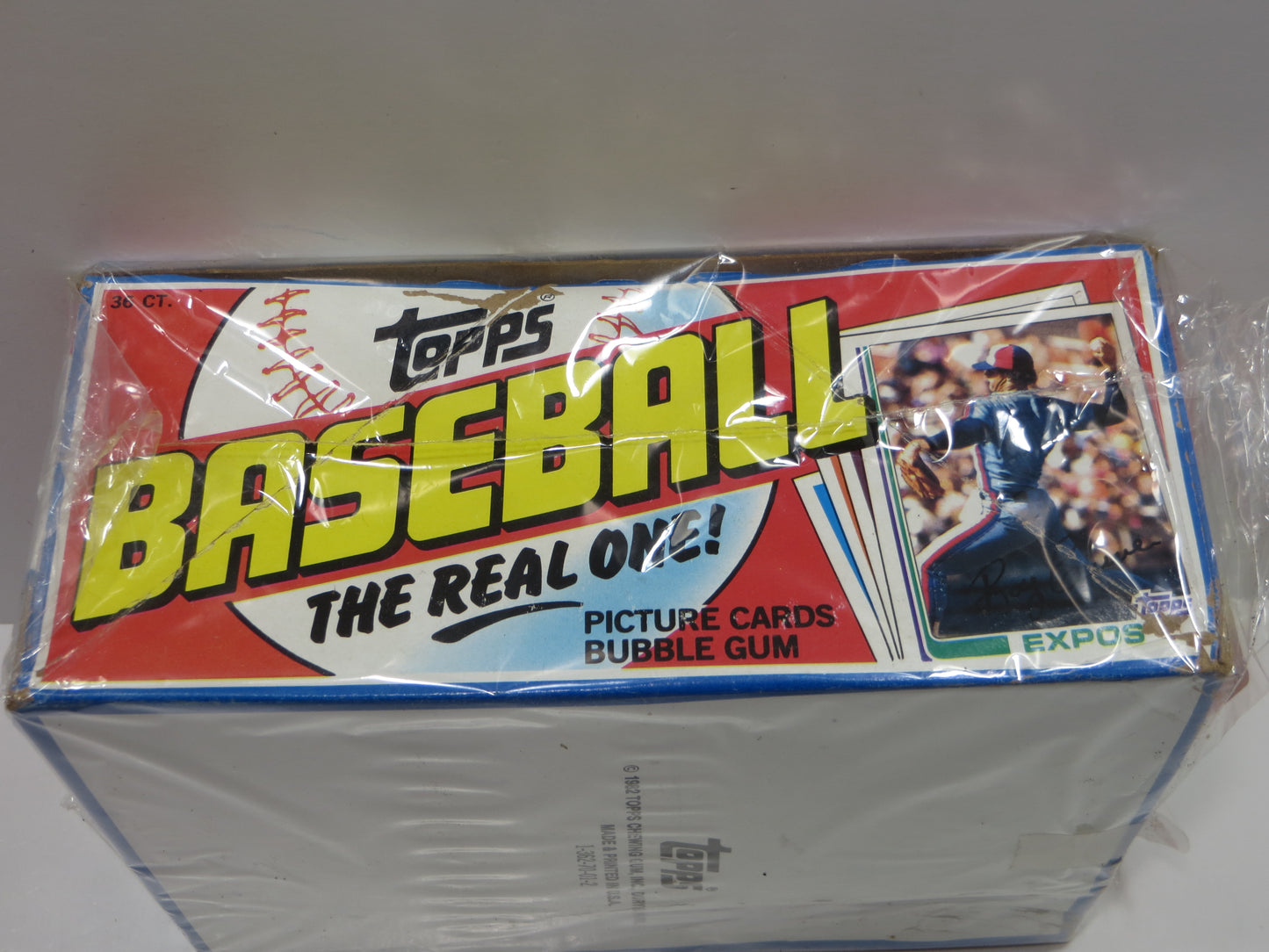 1982 TOPPS BASEBALL EMPTY WAX BOX Lot of 6