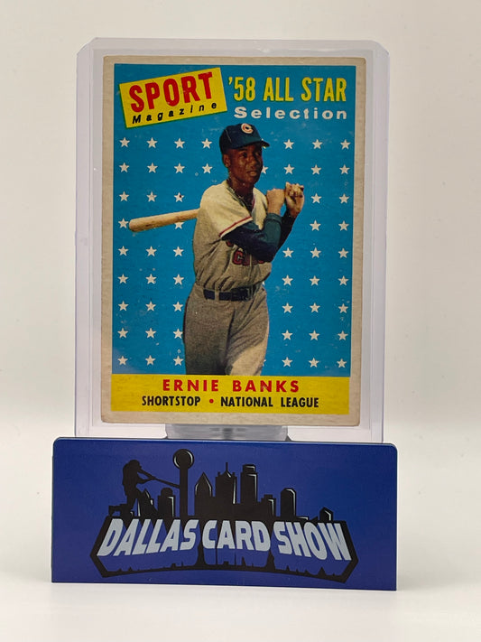 1958 Topps Set-Break #482 Ernie Banks